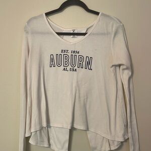 Auburn University white shirt